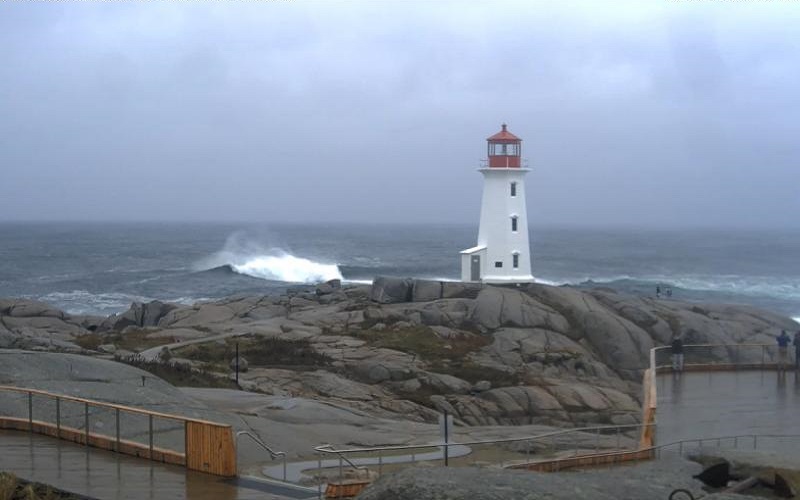 Peggy's Cove Lighthouse, Halifax, Nova Scotia Webcam / Camera