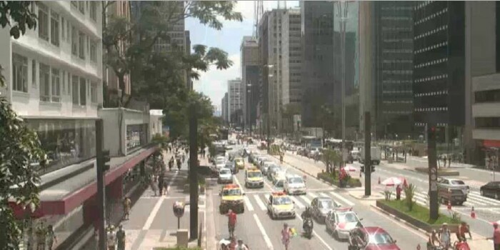 Paulista Avenue, São Paulo, Brazil Webcam / Camera