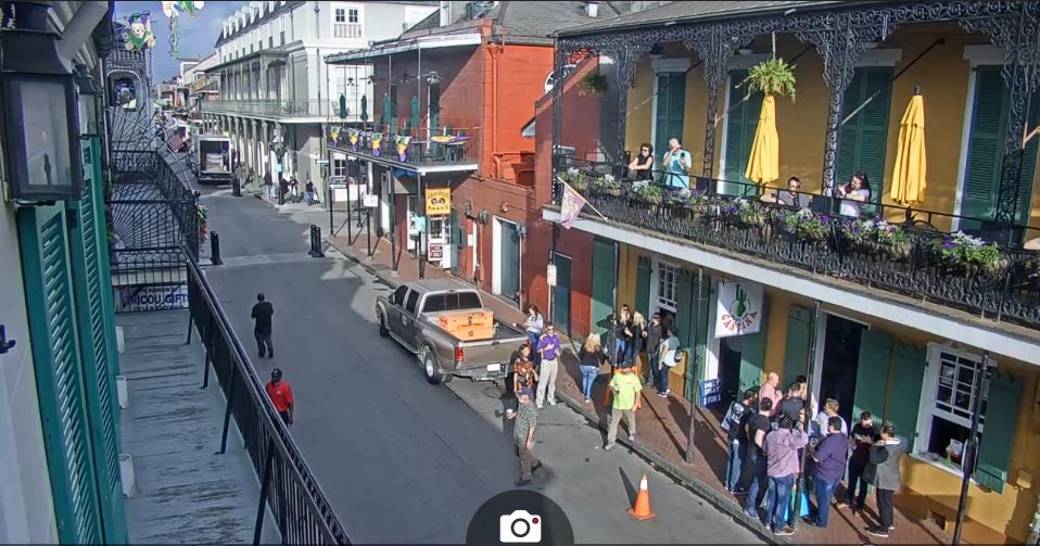 Bourbon Street, New Orleans, Louisiana Webcam / Camera