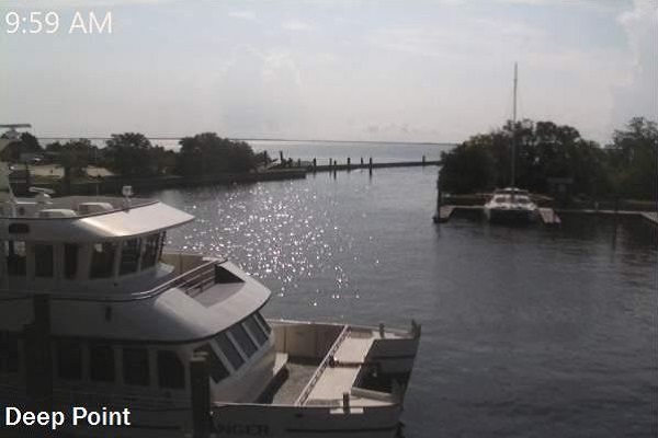 Deep Point Marina, Southport, North Carolina Webcam / Camera