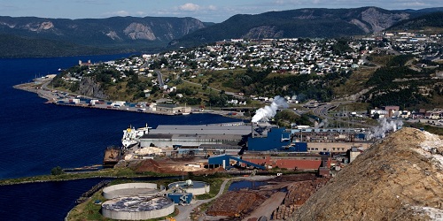 Port of Corner Brook, Newfoundland and Labrador, Canada