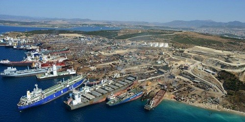 Port of Aliağa, Turkey