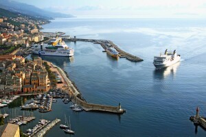 Port of Bastia, Corsica, France