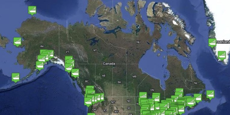 Canadian Region Cruise Port Tracker