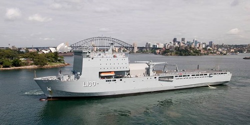 HMAS Choules - Royal Australian Navy
