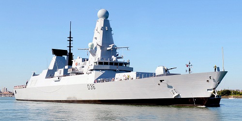 HMS Defender - Royal Navy